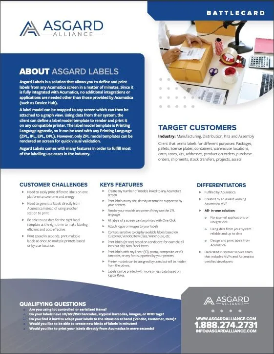 AG labels