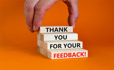 thank you feedback